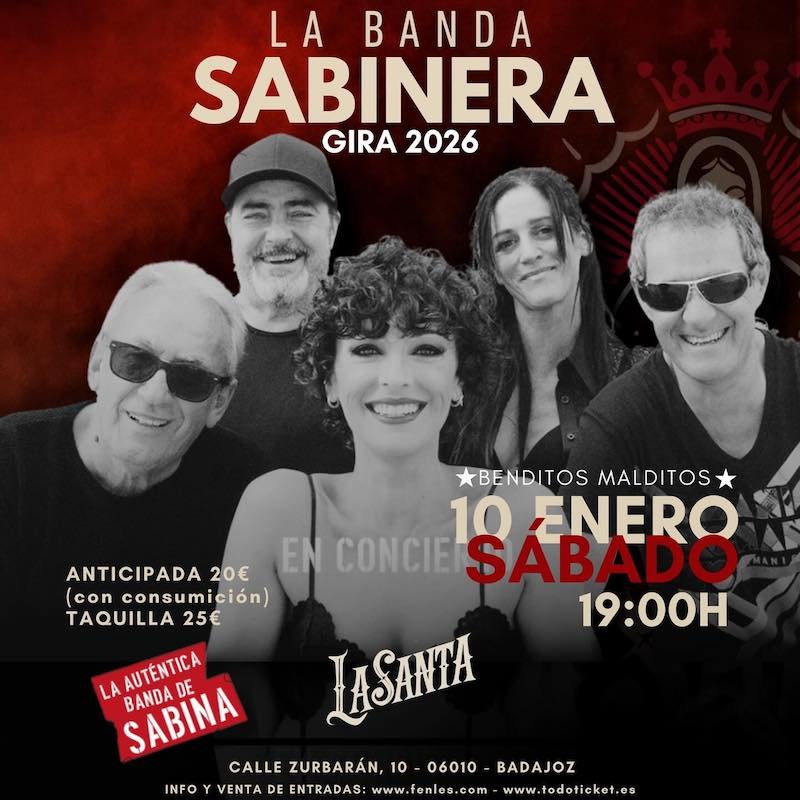 La Banda Sabinera Gira 2026
