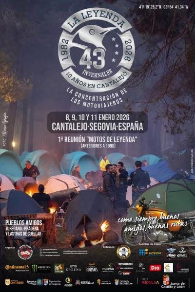 Concentración motera La Leyenda Continua