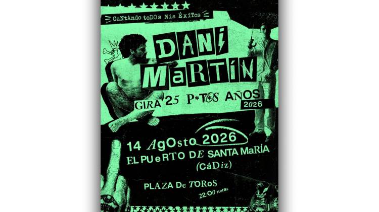 Concierto · Dani Martín - Gira 25 P*t*s Años