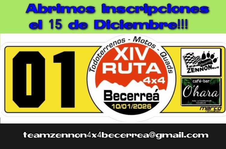 XIV Ruta 4x4 Becerrea 