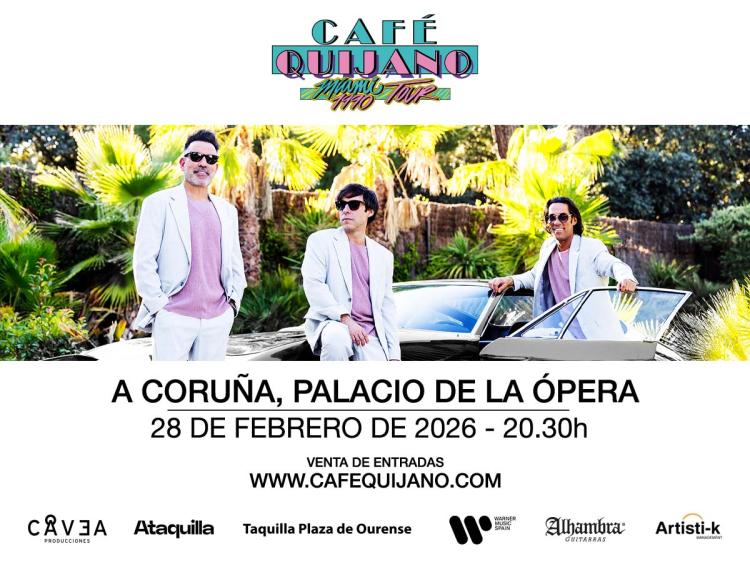 Café Quijano «Miami 1990» Tour 2026