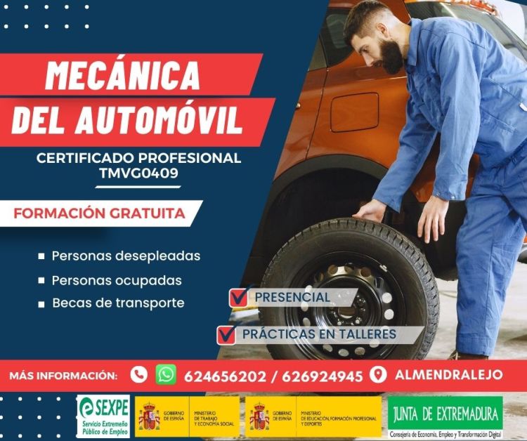 CURSO GRATUITO MÉCANICA DEL AUTOMÓVIL