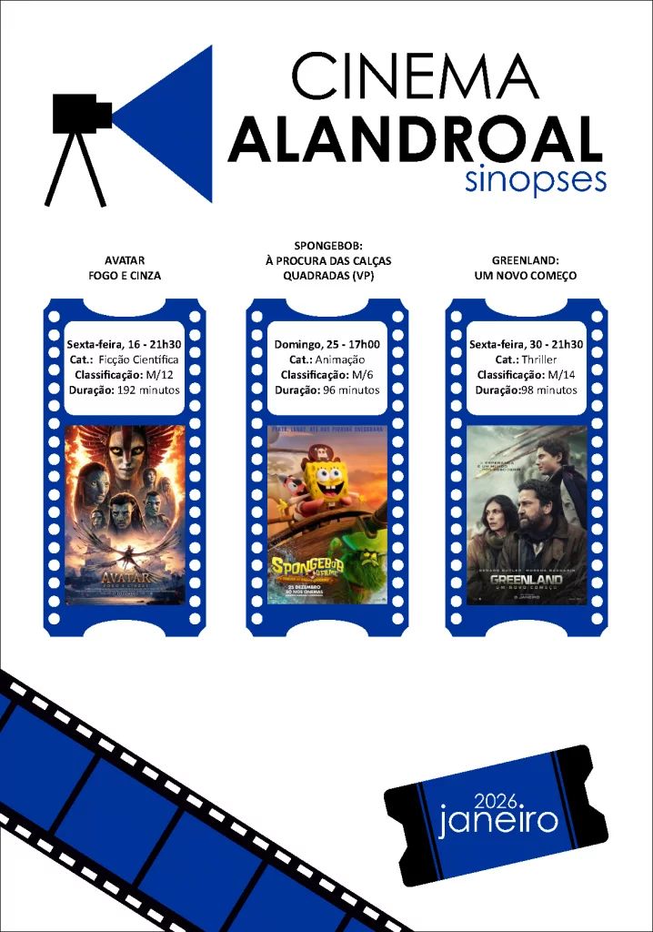 Cinema Alandroal – janeiro