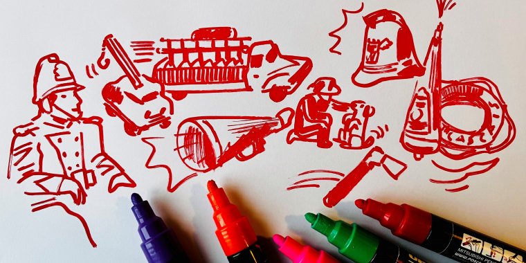 Oficina 'Corrente de desenhos'