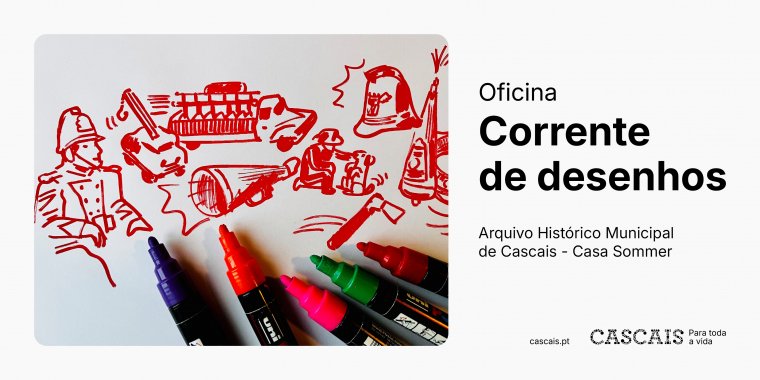 Oficina 'Corrente de desenhos'