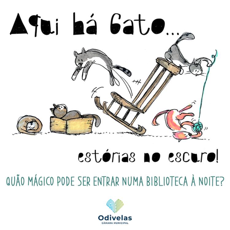 AQUI HÁ GATO: estórias no escuro!