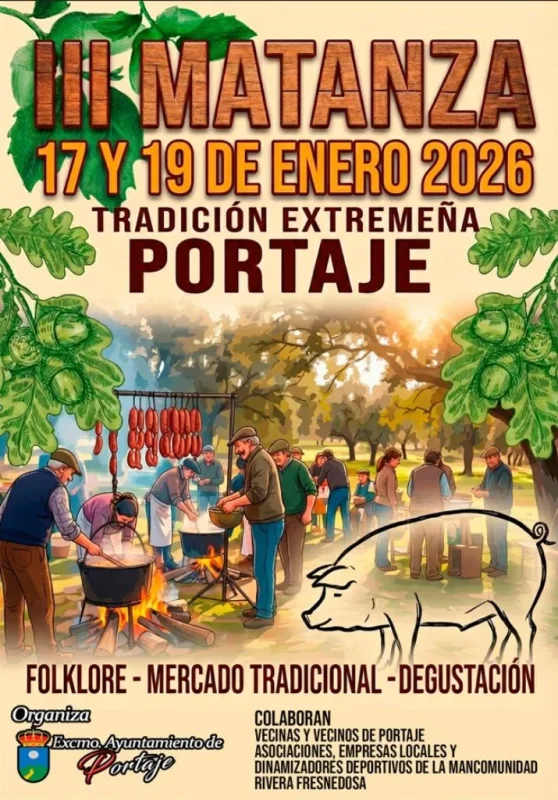 III Matanza en Portaje 2026