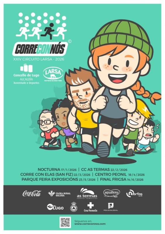 CC AS TERMAS | XXIV Circuito Larsa 2026 - Corre con Nós