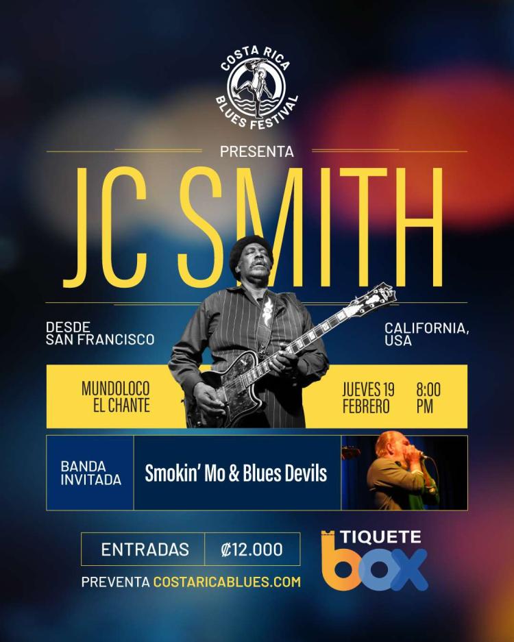 JC SMITH + SMOKIN’ MO & BLUES DEVILS