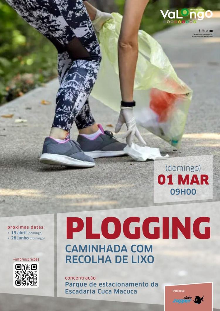 Projeto 'Plogging - Caminhada com recolha de lixo' já tem datas para 2026