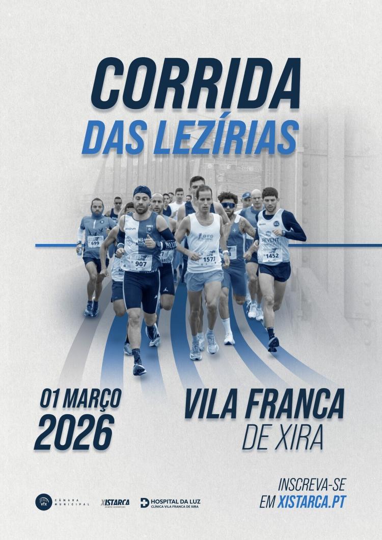 “Corrida das Lezírias”  2026 está de regresso — inscrições abertas