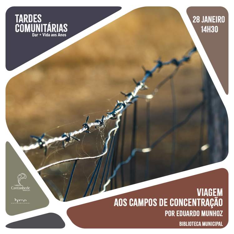 Tardes Comunitárias - “Viagem aos Campos de Concentração”, por Eduardo Munhoz