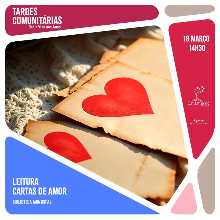 Tardes Comunitárias - Leitura de cartas de amor