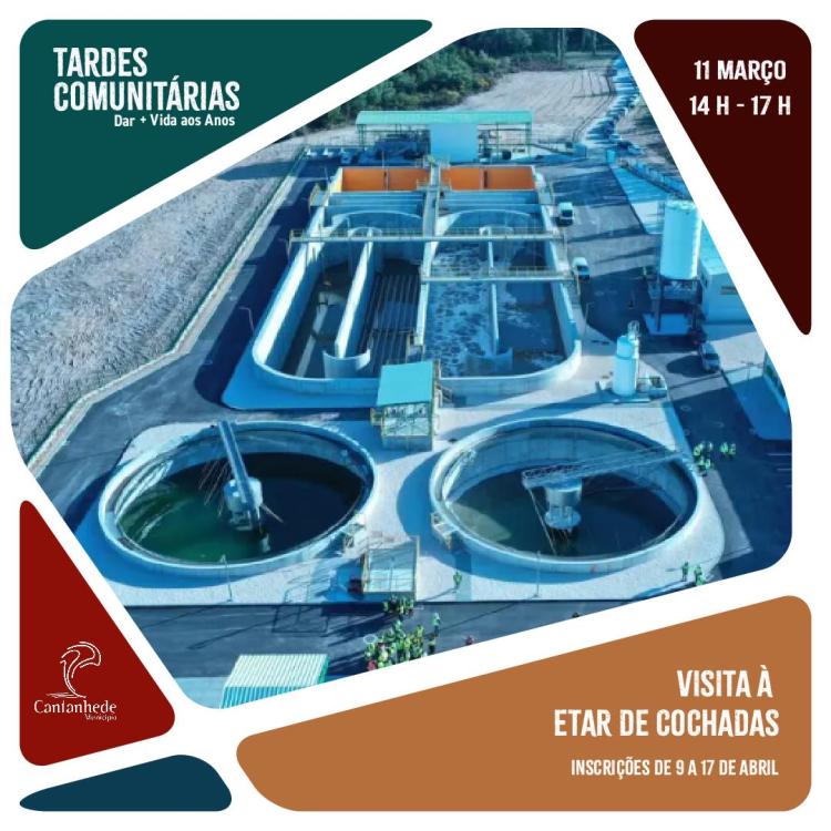 Tardes Comunitárias - Visita à ETAR de Cochadas