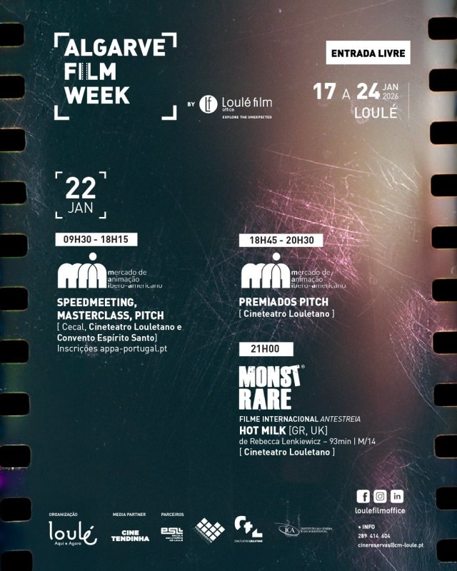 Algarve Film Week 2026 Speedmeetings e Premiados