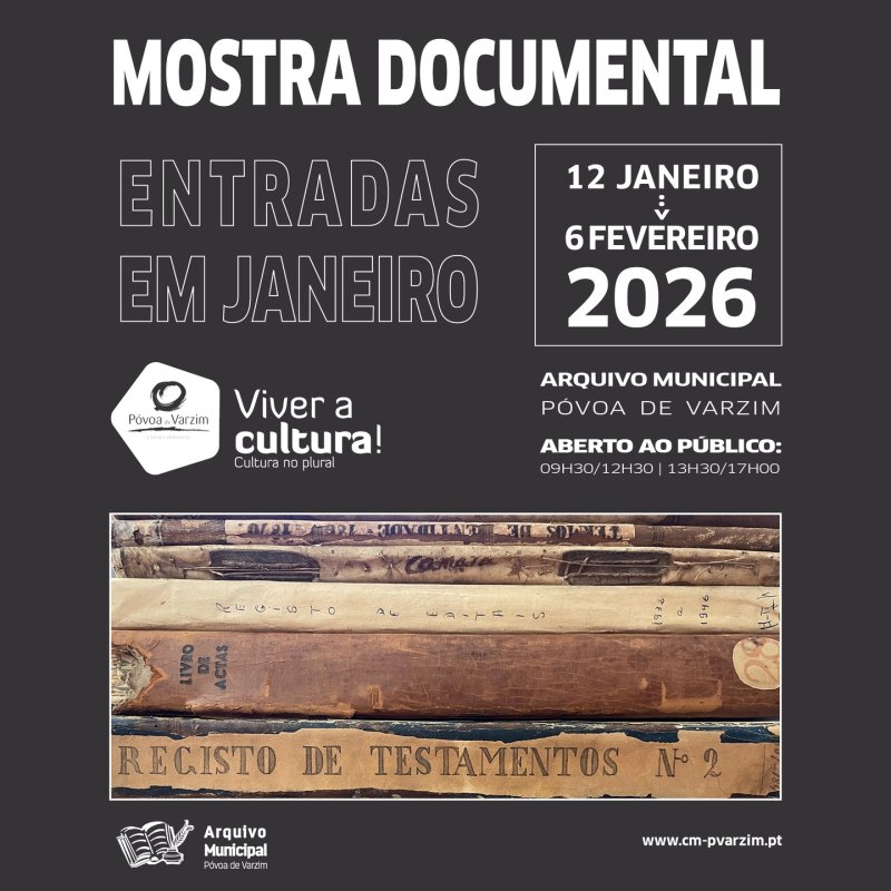 Mostra Documental: Entradas em Janeiro