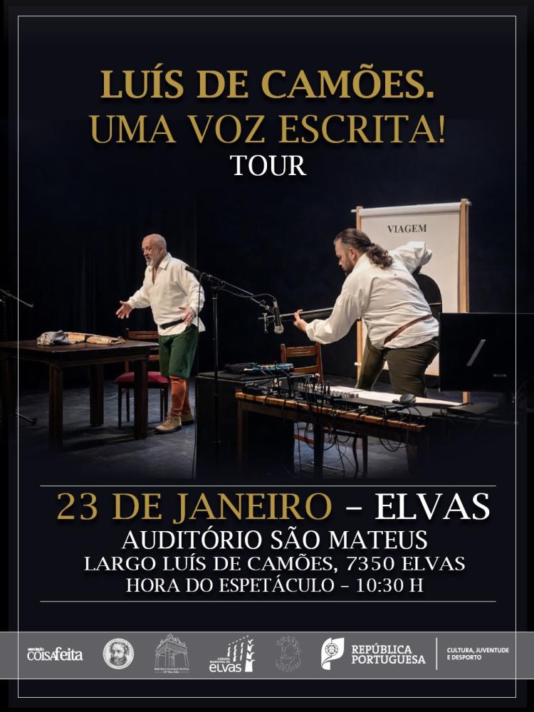 Tour LUÍS DE CAMÕES. UMA VOZ ESCRITA!