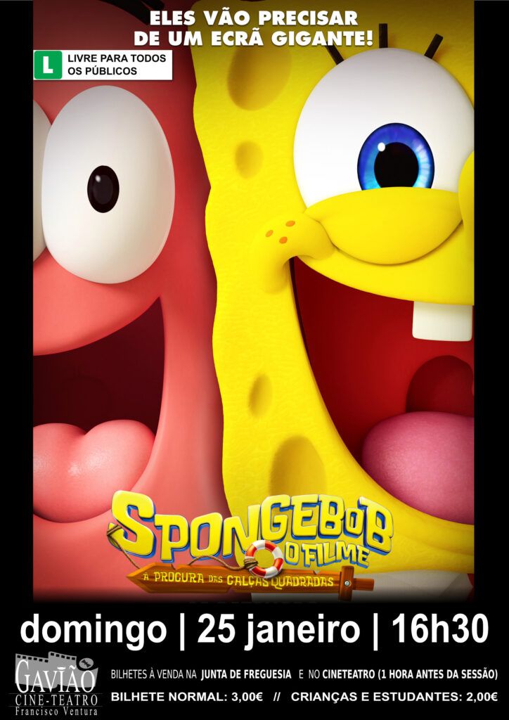 Cinema: SPONGEBOB O FILME