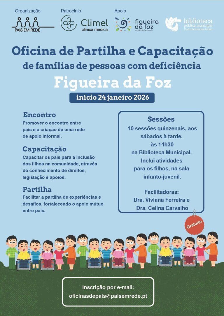 Oficina de Partilha e Capacitação de Famílias de Pessoas com Deficiência
