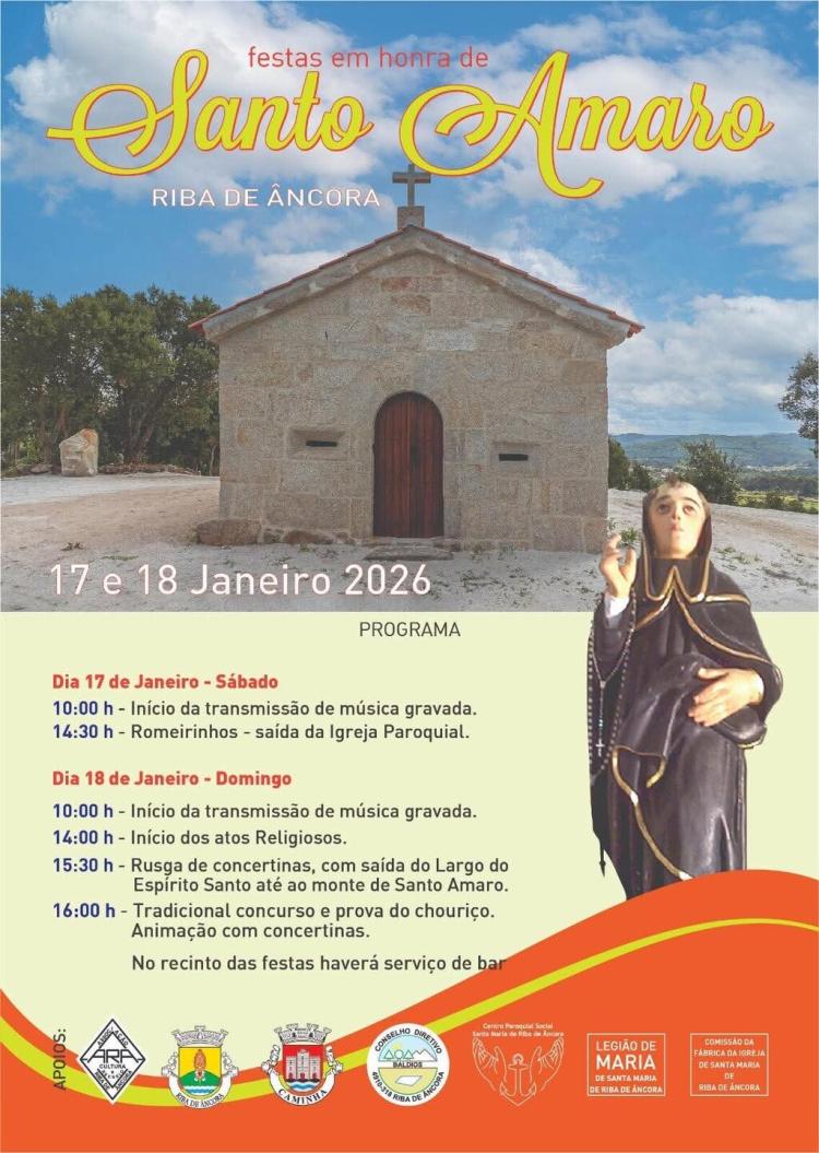 Festa em Honra de Santo Amaro - Riba de Âncora