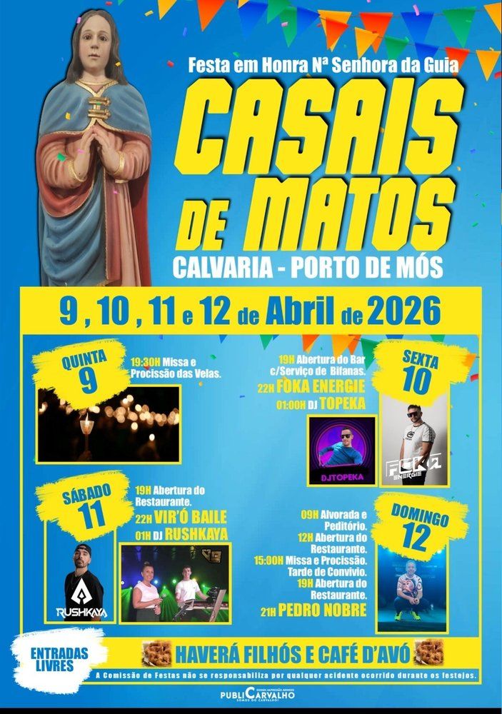 Festa Nossa Senhora da Guia - Casais de Matos