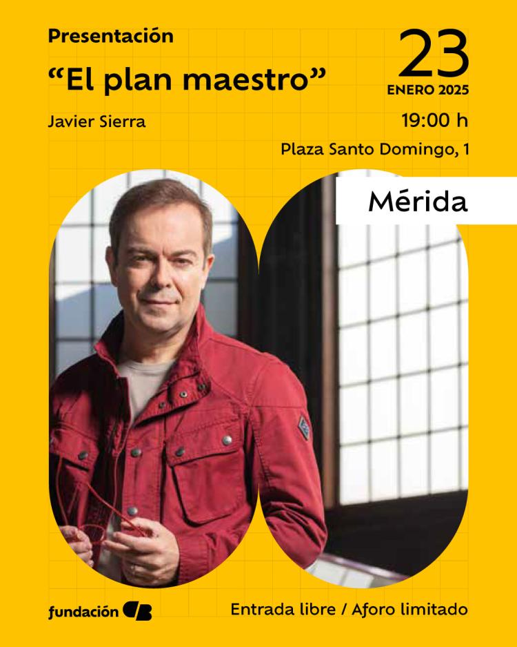 Presentación del libro “El plan maestro” de Javier Sierra