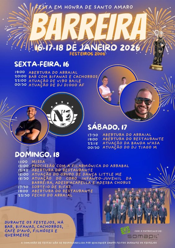 Festa em Honra de Santo Amaro na Barreira