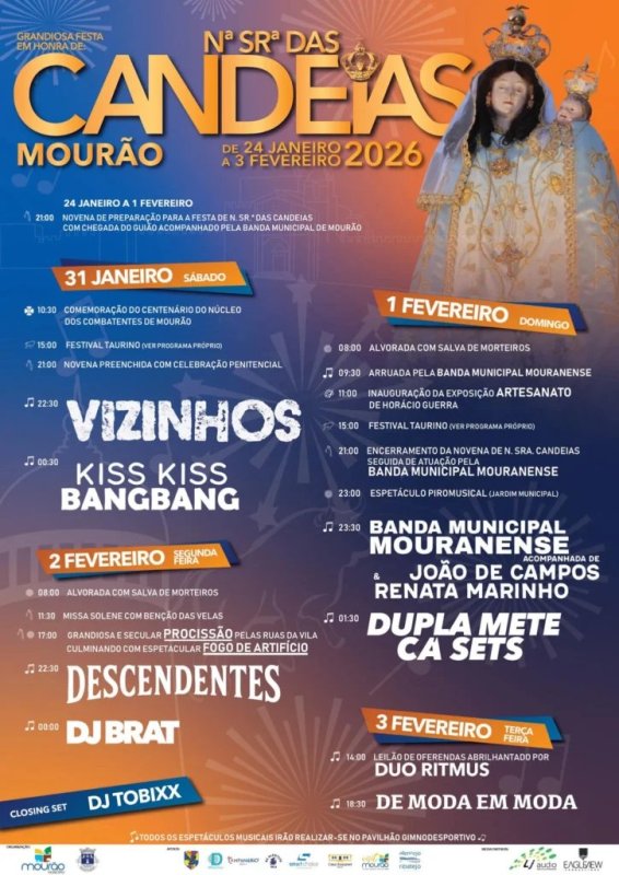 Festa de Nossa Senhora das Candeias 2026