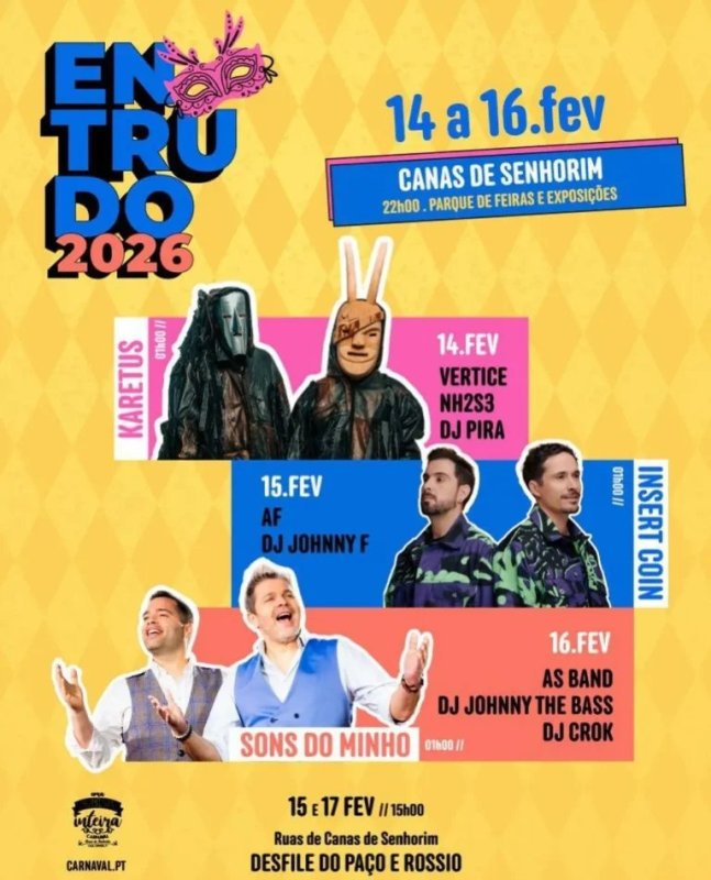 Entrudo 2026 em Canas de Senhorim