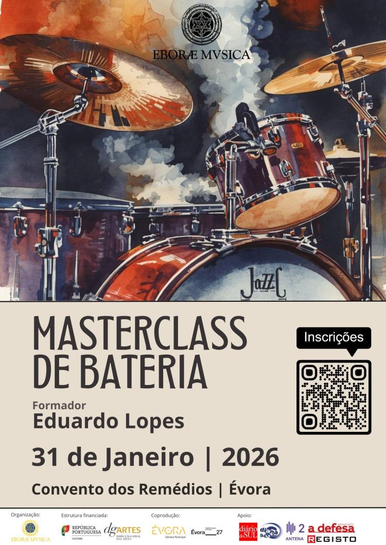 Masterclass de Bateria, por Eduardo Lopes