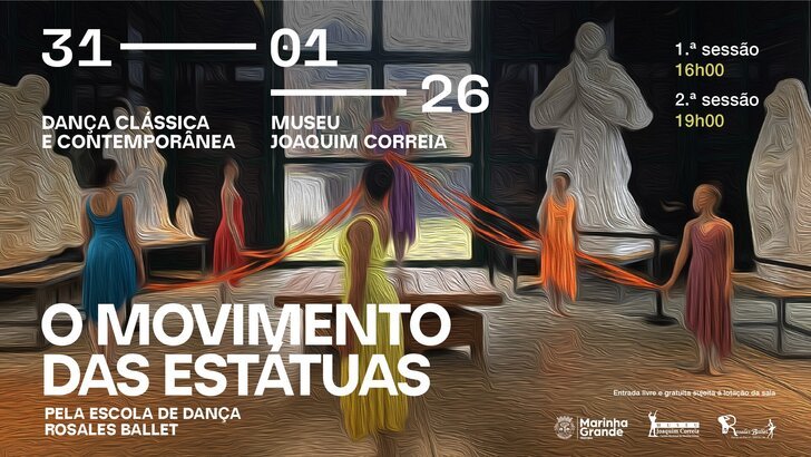 O MOVIMENTO DAS ESTÁTUAS | Pela Rosales Ballet