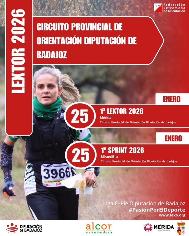 1ª Prueba Liga Extremeña de Orientación