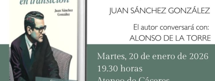 Presentación del libro 'España y Extremadura en transición'