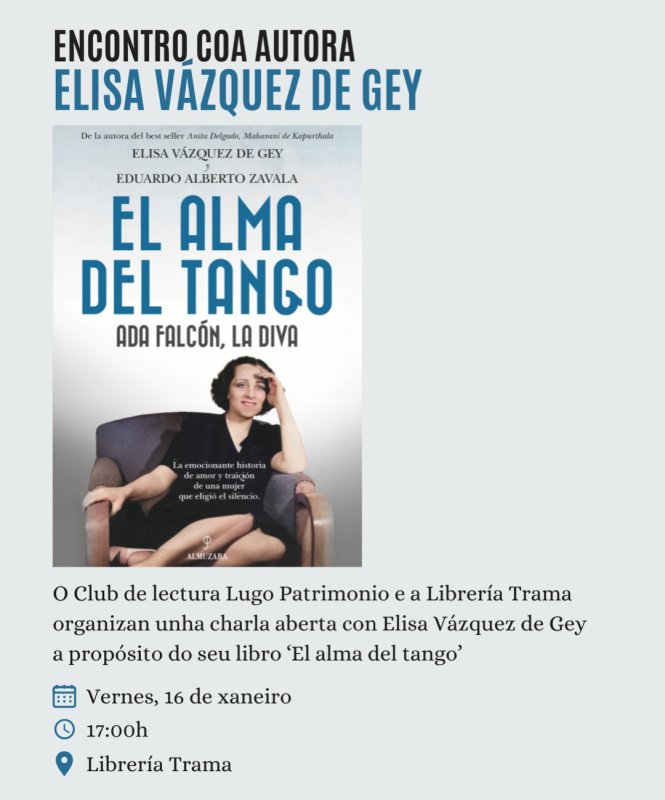 ENCONTRO | Elisa Vázquez de Gey 'El alma del tango'