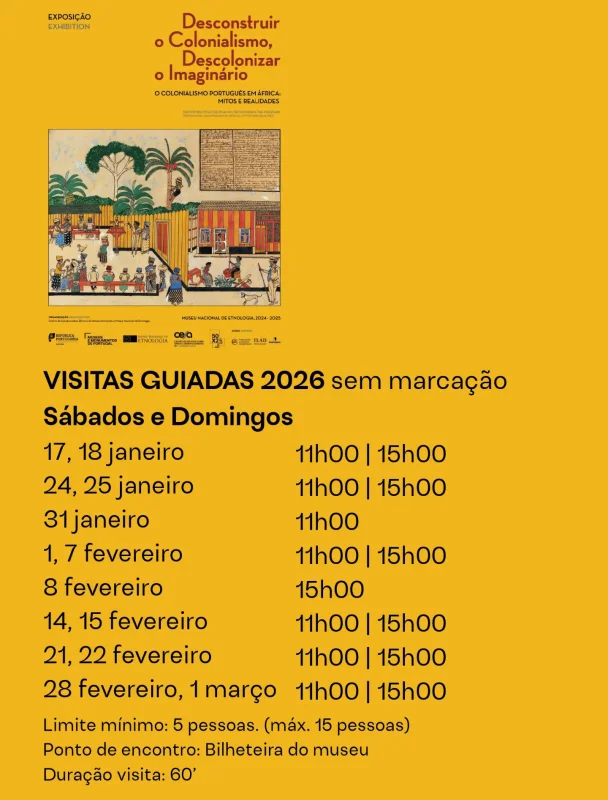 Visitas Guiadas: Desconstruir o Colonialismo