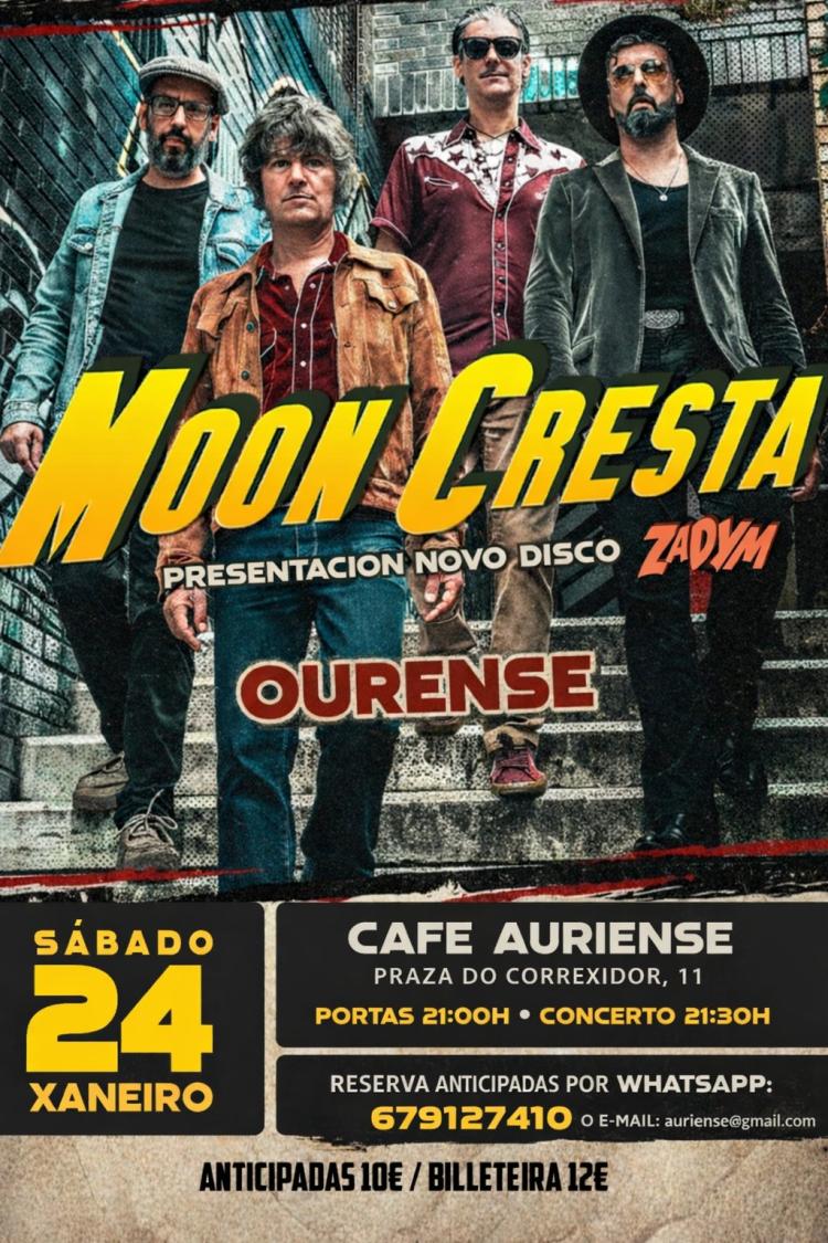 MOON CRESTA @Café Auriense
