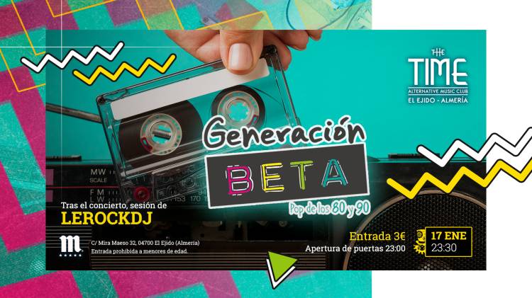 GENERACION BETA en Thetimeclub