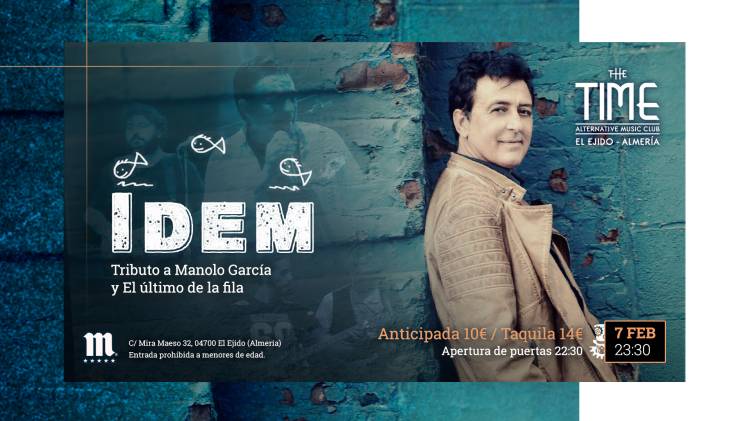 IDEM (Tributo a El Ultimo de la Fila) en Thetimeclub