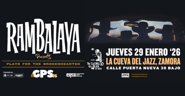 Rambalaya en La Cueva del Jazz (Zamora) - #GPS16