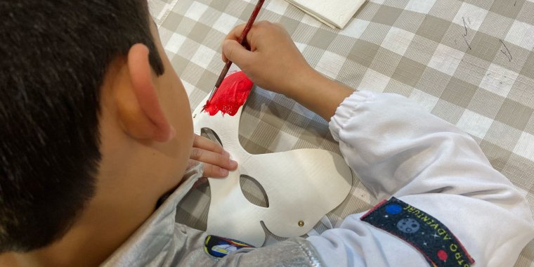 Venham pintar Máscaras de Carnaval