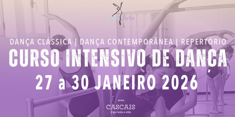 Curso intensivo de Dança 2026