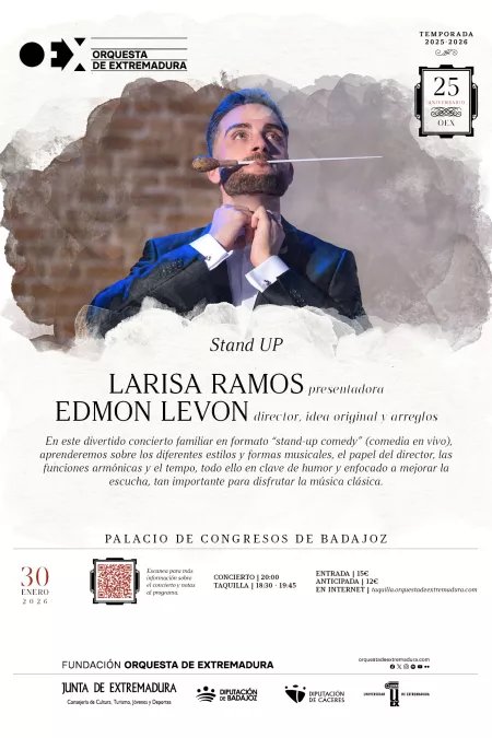 CONCIERTO DE LA ORQUESTA DE EXTREMADURA - STAND UP