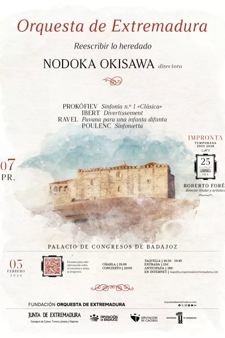 CONCIERTO DE LA ORQUESTA DE EXTREMADURA - REESCRIBIR LO HEREDADO