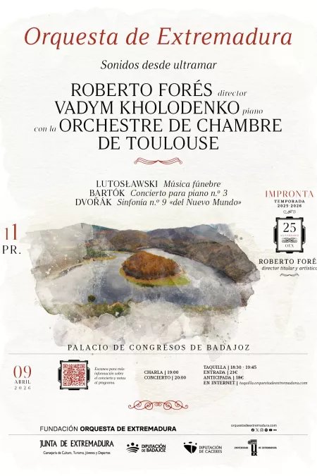 CONCIERTO DE LA ORQUESTA DE EXTREMADURA - SONIDOS DESDE ULTRAMAR