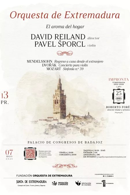 CONCIERTO DE LA ORQUESTA DE EXTREMADURA - EL AROMA DEL HOGAR