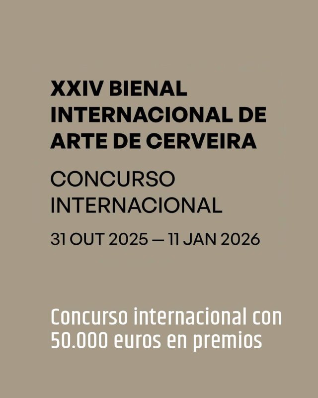Concurso Internacional da Bienal de Arte de Cerveira