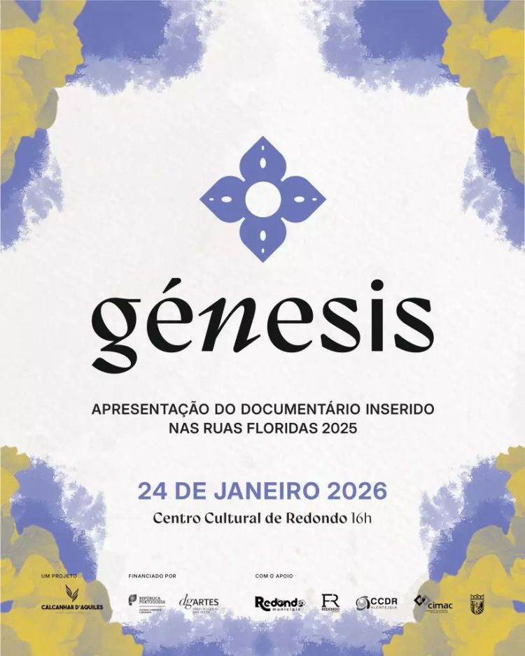 Apresentação do Projeto Génesis – Documentário sobre as Ruas Floridas | 24 de janeiro | 16h00 | Auditório CCR