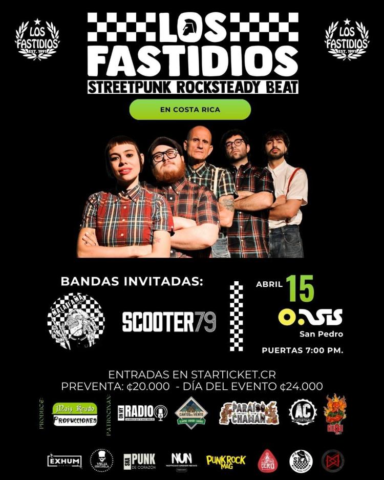 Los Fastidios en Costa Rica