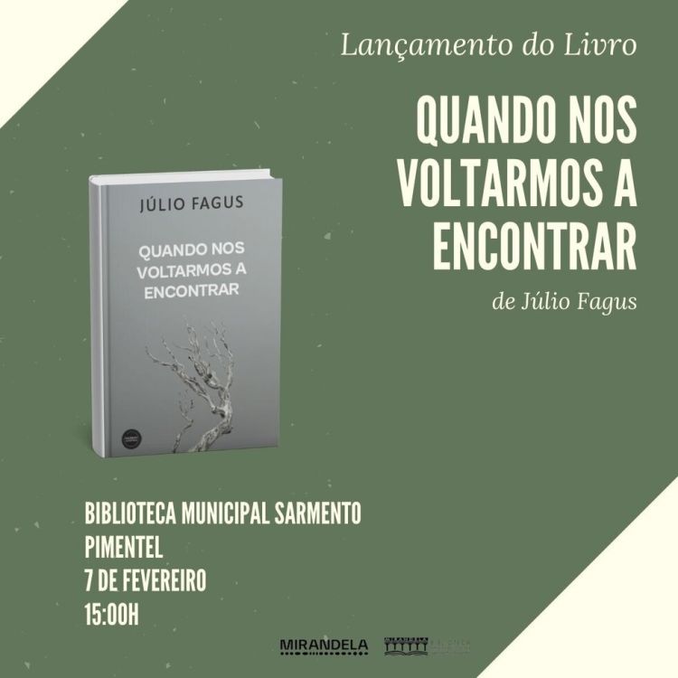 Apresentação do livro 'Quando nos voltarmos a encontrar' | Biblioteca Municipal Sarmento Pimentel