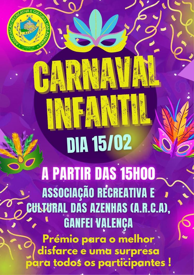 Carnaval Infantil em Ganfei